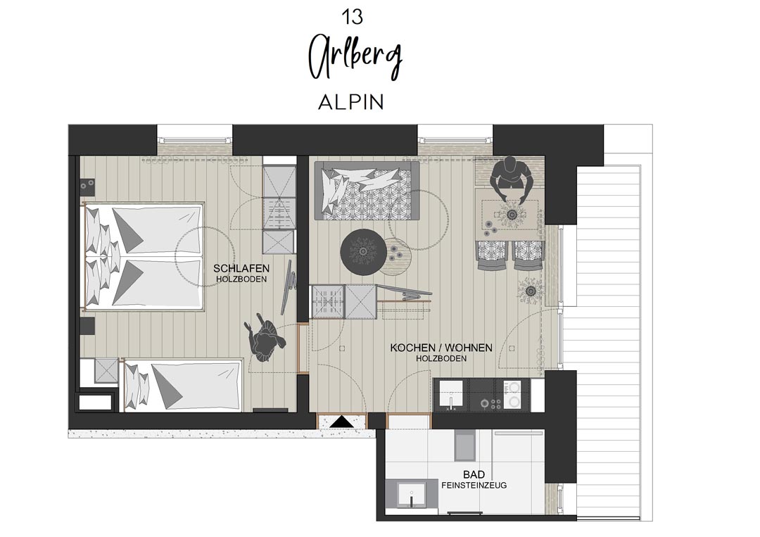 Arlberg Alpin floor plan